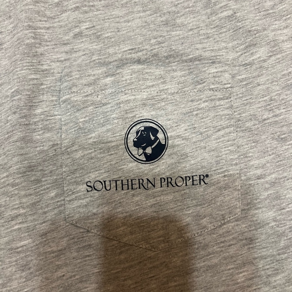 Southern Proper Short Sleeve Graphic Pocket Tee T shirt XL - Picture 3 of 5